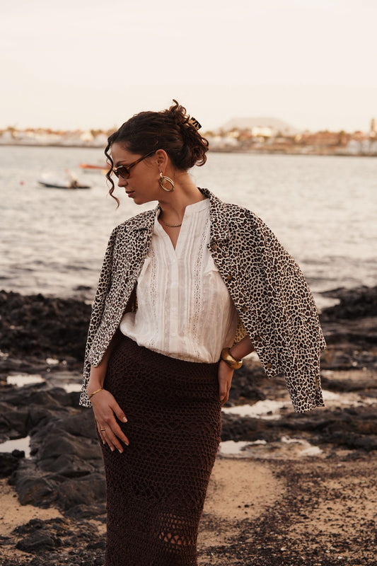 Veste SAVANE - L'instinct fauve en version chic