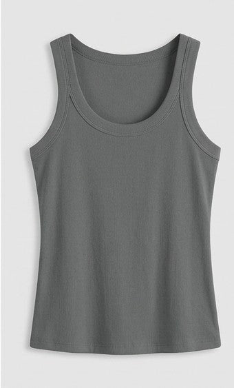 Débardeur Gris - Essentiel Doux