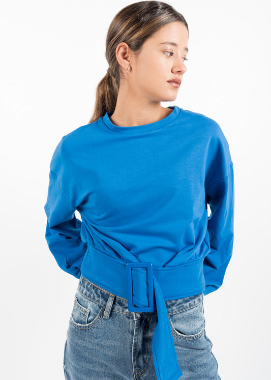 Sweat Shirt Ceinture