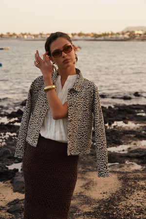 Veste SAVANE - L'instinct fauve en version chic