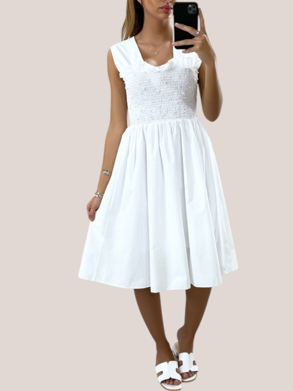 Robe Patineuse Évasée