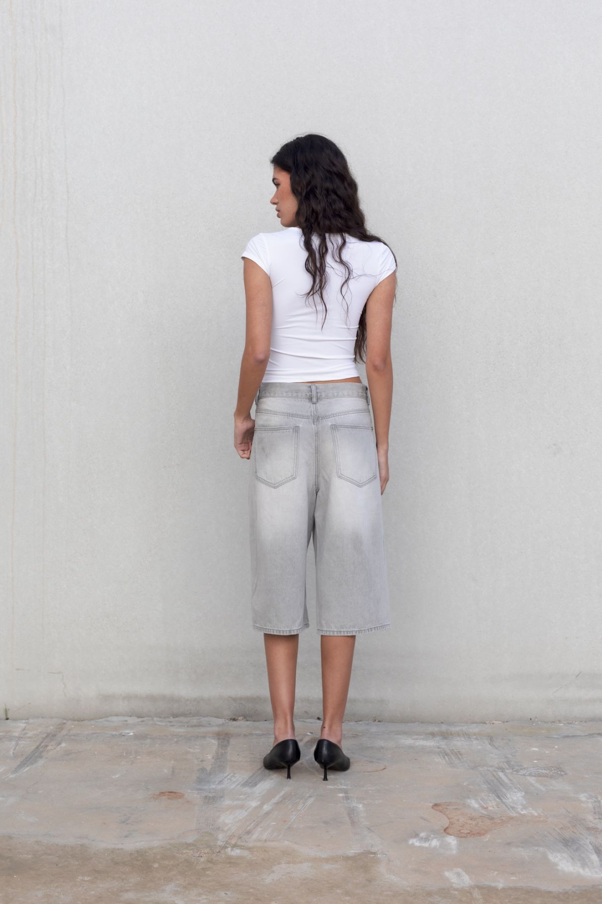 BERMUDA ASH DENIM Oversize
